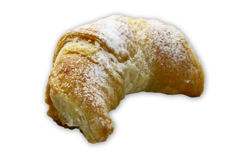 Listový rohlíček - tvaroh/ mák/ ořech/ marmeláda 90g