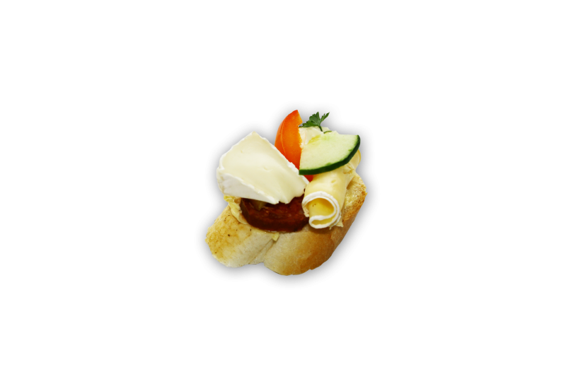  Kanapky, - různé druhy 